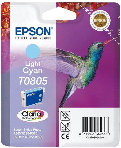 Epson T0805 blekhylki - Ljósblátt