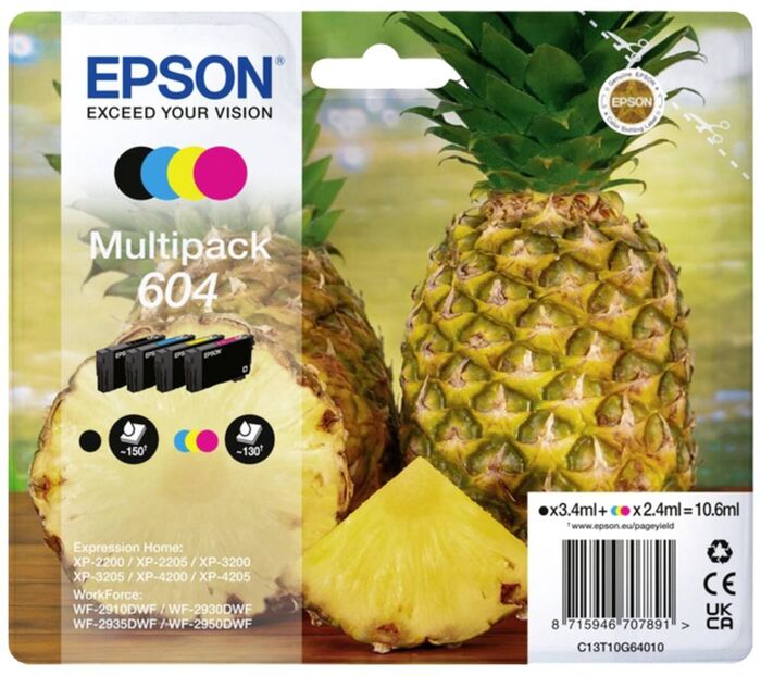 Epson T604 blekhylki - Magnpakki