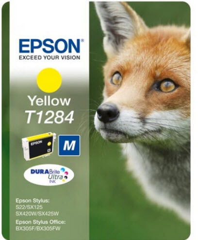 Epson T1284 Blekhylki - Gult