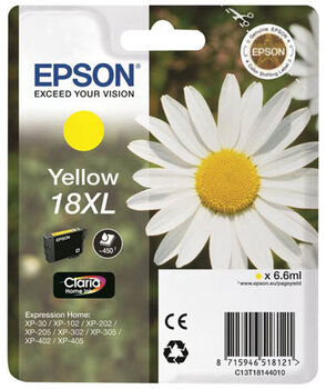 Epson T1814 18XL Blekhylki - Gult