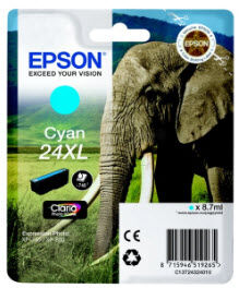 Epson T2432 XL blekhylki - Cyan