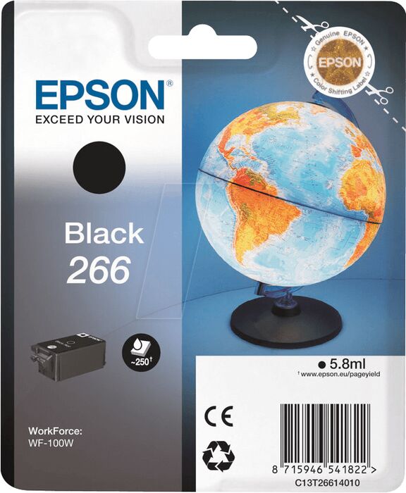 Epson 266 blekhylki - Svart