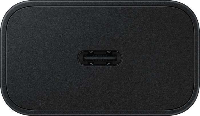 Samsung hleðslutæki 25W GaN USB-C með kapli - Svart