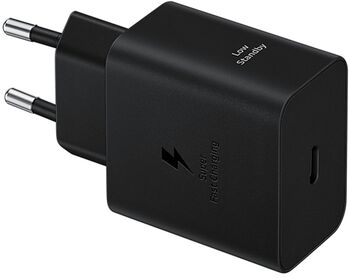 Samsung hleðslutæki 45W USB-C með kapli - Svart