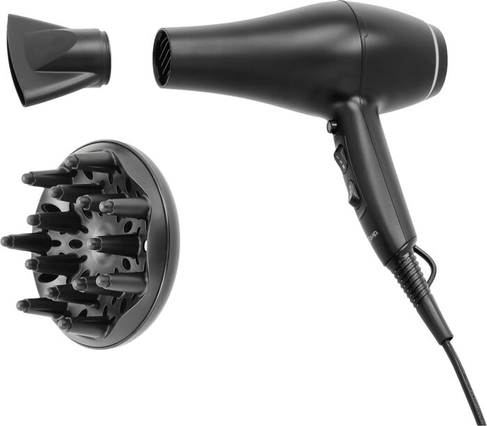 Equip hárblásari 2200W - Svartur