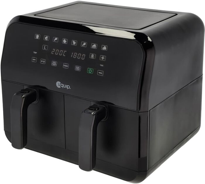 Equip tvöfaldur loftsteikingarpottur - 2x4 L Air Fryer