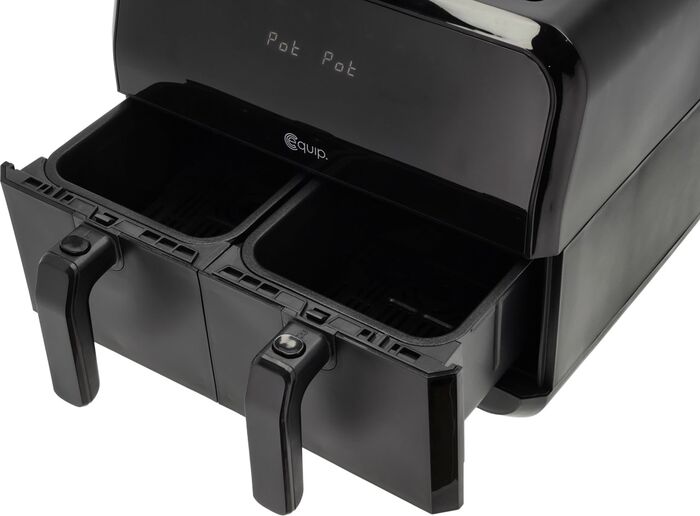 Equip tvöfaldur loftsteikingarpottur - 2x4 L Air Fryer