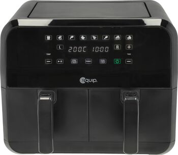 Equip tvöfaldur loftsteikingarpottur - 2x4 L Air Fryer