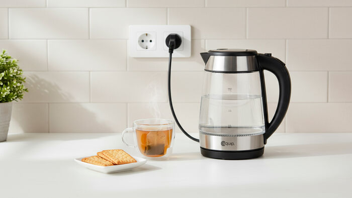 Equip hraðsuðuketill 1,7 L - Gler