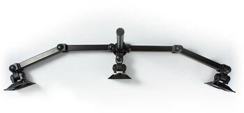 Nedis þrefaldur skjáarmur