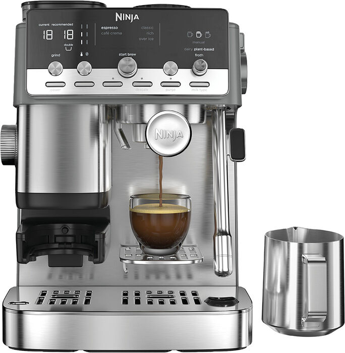 Ninja Luxe Café Mini Plus kaffivél - Silfur