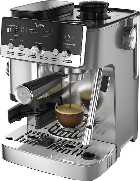 Ninja Luxe Café Mini Plus kaffivél - Silfur