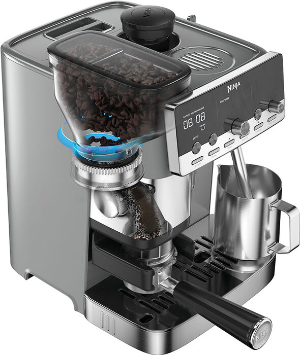 Ninja Luxe Café Mini Plus kaffivél - Silfur