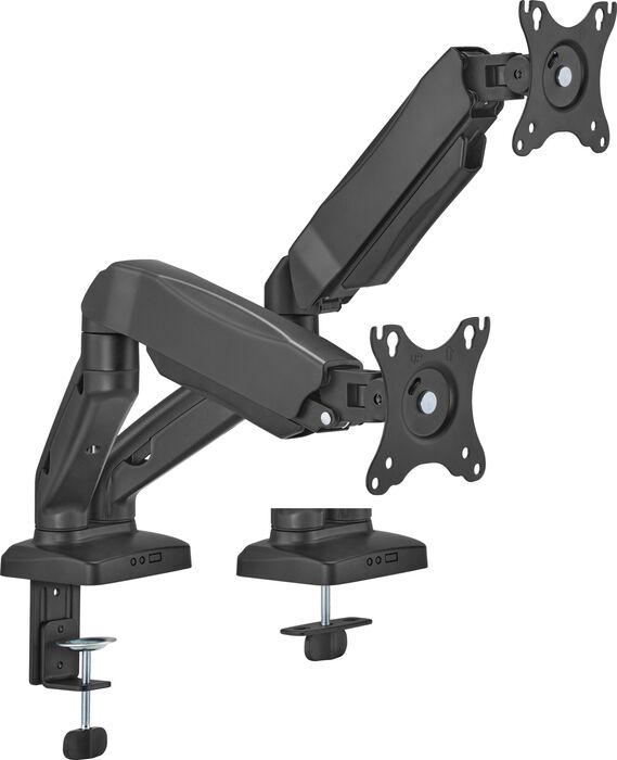 Essentials tvöfaldur skjáarmur með gormum