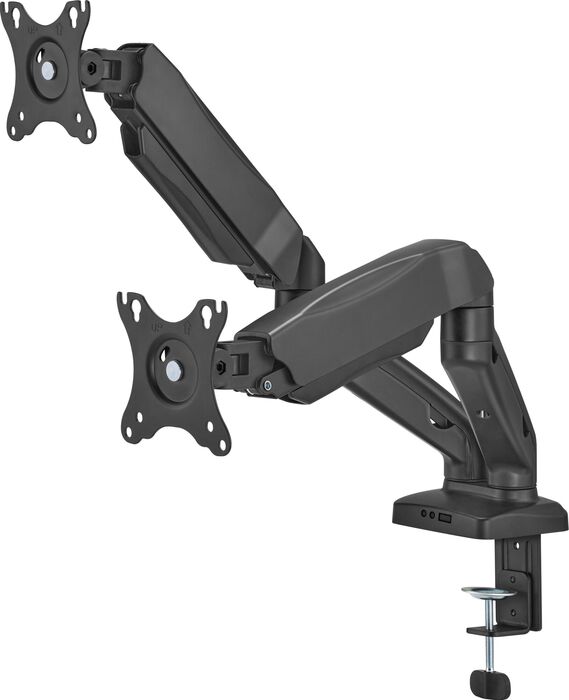 Essentials tvöfaldur skjáarmur með gormum