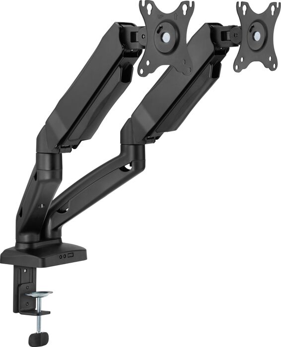 Essentials tvöfaldur skjáarmur með gormum