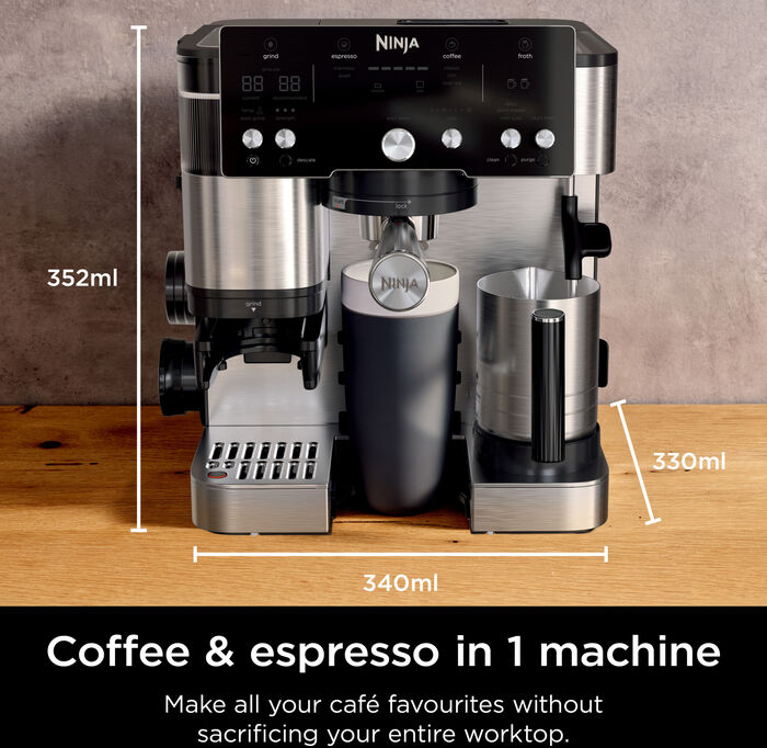 Ninja Luxe Cafe Essential espresso kaffivél