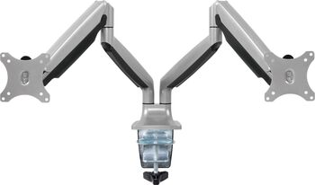 Essentials tvöfaldur skjáarmur - Stál