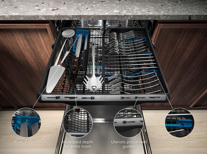 Electrolux 700 GlassCare uppþvottavél - Hvít ESG89311UX