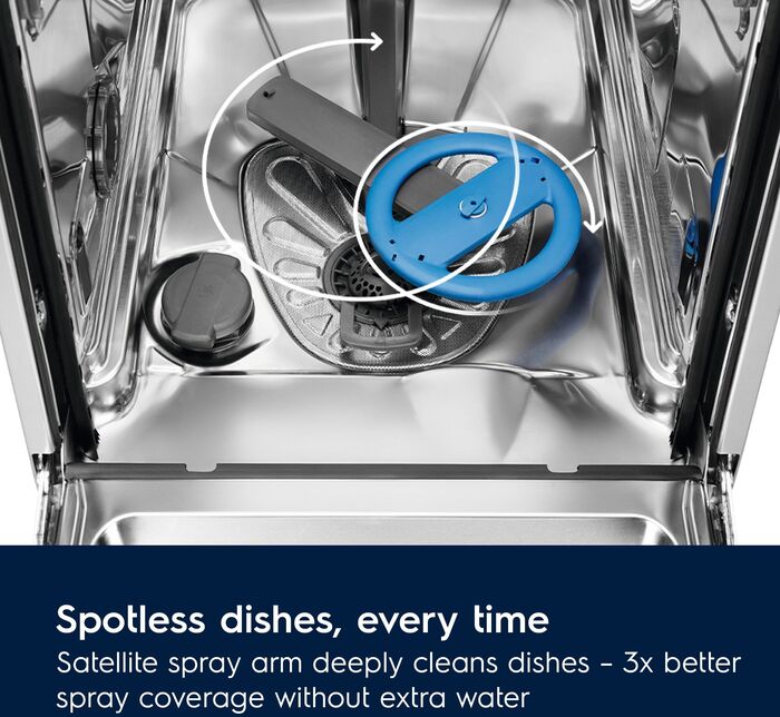 Electrolux 600 SatelliteClean uppþvottavél - Stál