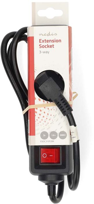 Nedis fjöltengi - 3 innstungur