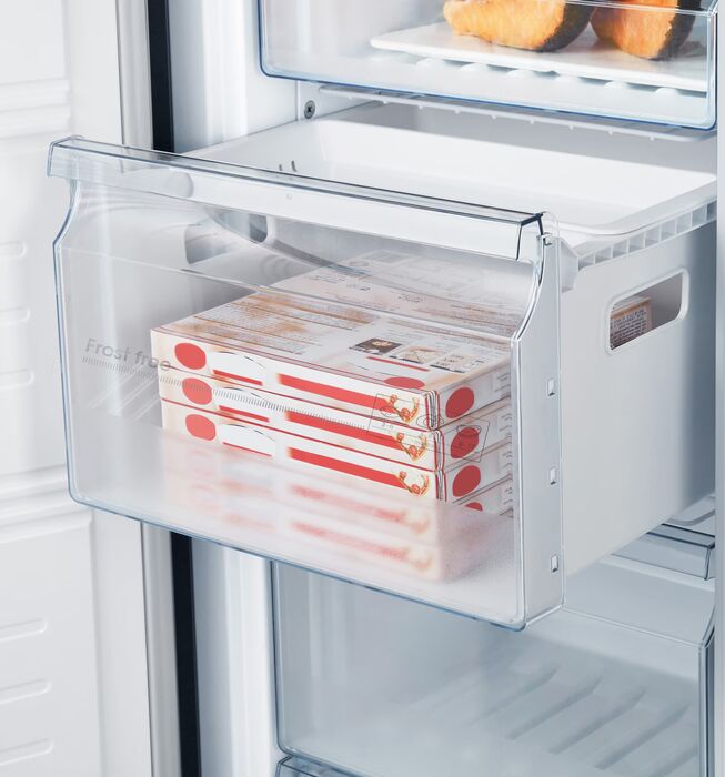 Epoq frystiskápur ETF185DI23D - Svartur