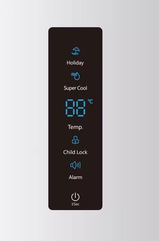 Epoq kæliskápur ETR185W23D - Hvítur