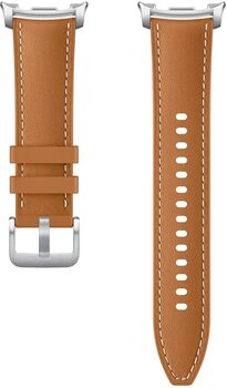 Samsung Galaxy Watch8/Watch8 Classic Hybrid leður ól - S/M/L Brún