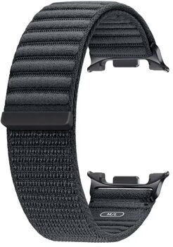 Samsung Galaxy Watch8/Watch8 Classic Fabric ól - M/L Svört