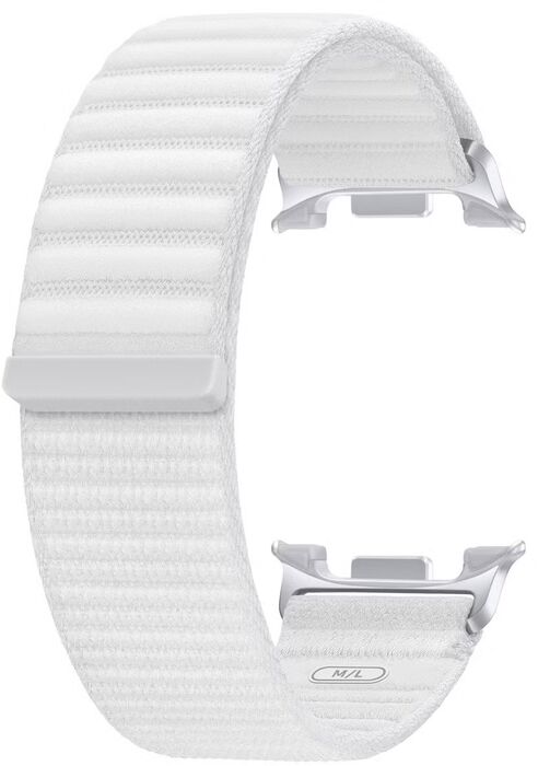 Samsung Galaxy Watch8/Watch8 Classic Fabric ól - M/L Hvít
