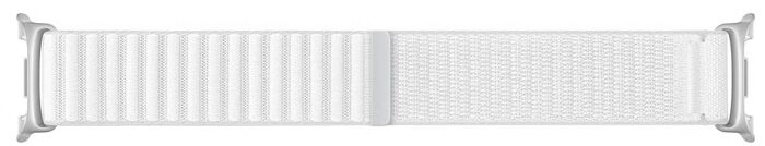 Samsung Galaxy Watch8/Watch8 Classic Fabric ól - M/L Hvít