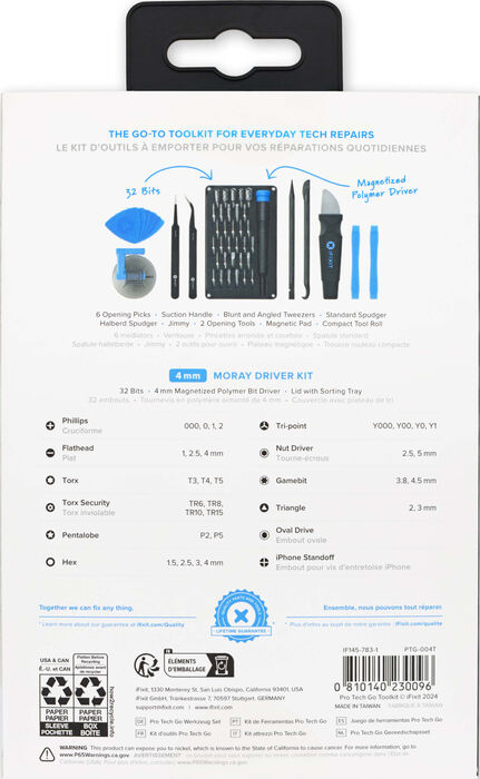 iFixit Pro Tech verkfærasett fyrir farsíma