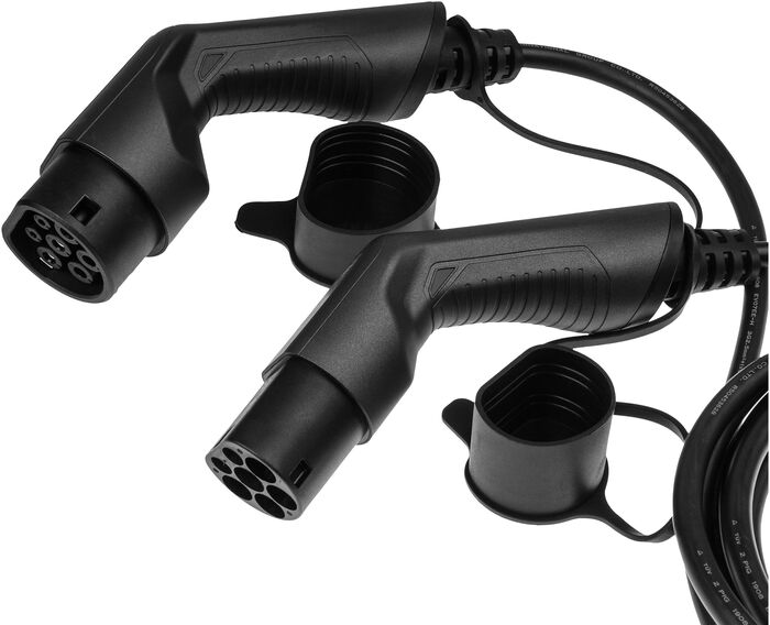 Green Cell EV13 eMobility Týpa 2 hleðslukapall fyrir bíl - 5m