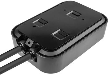 Green Cell EV hleðslustöð fyrir bíl 22kW 3x32A RFID Type2 