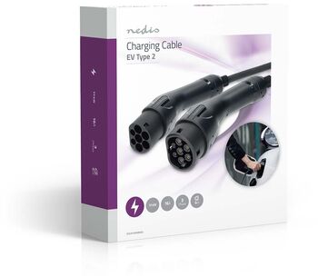 Nedis Týpa 2 hleðslukapall fyrir bíl - 5m