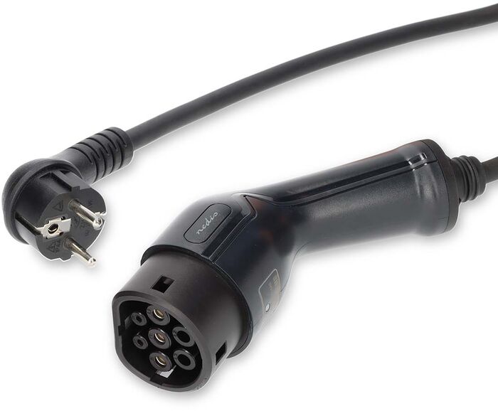 Nedis Týpa 2 hleðslukapall fyrir bíl - 5m Schuko