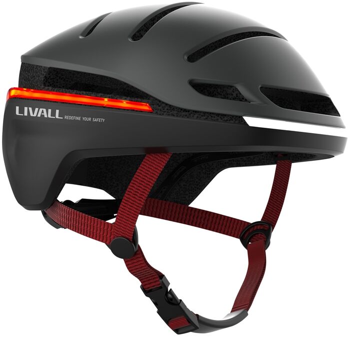 Livall Evo21 54-58cm hjólahjálmur - Svartur