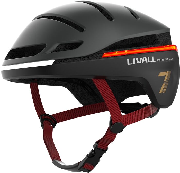 Livall Evo21 54-58cm hjólahjálmur - Svartur