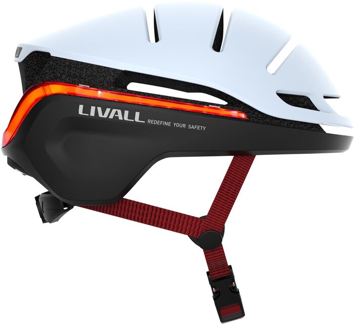 Livall Evo21 57-61cm hjólahjálmur - Hvítur