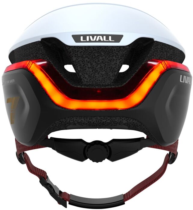Livall Evo21 54-58cm hjólahjálmur - Hvítur