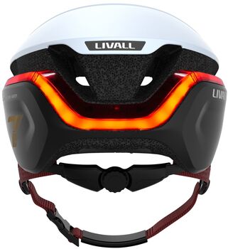 Livall Evo21 54-58cm hjólahjálmur - Hvítur