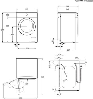 Electrolux TimeCare 500 þvottavél EW2F3047R4
