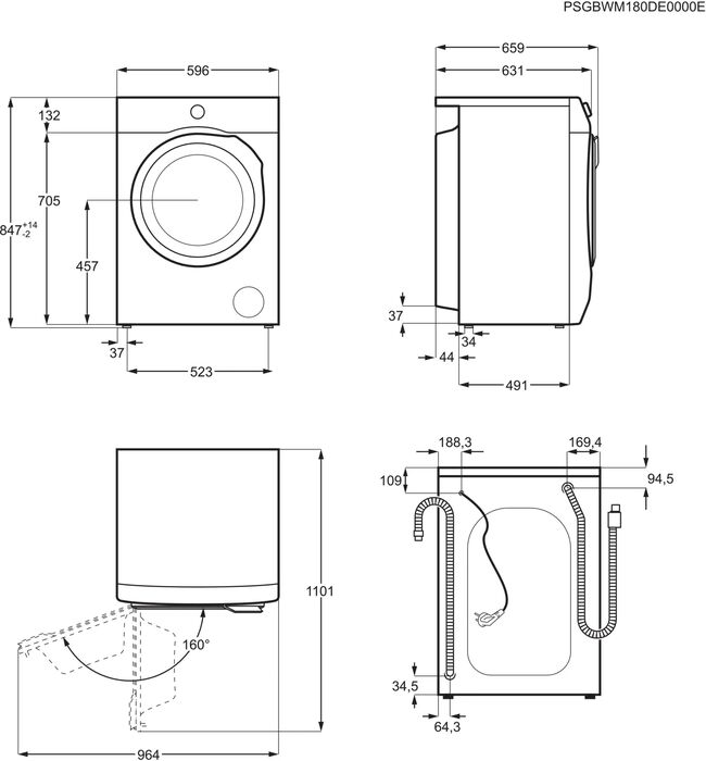 Electrolux PerfectCare 600 þvottavél EW6F6448Q4