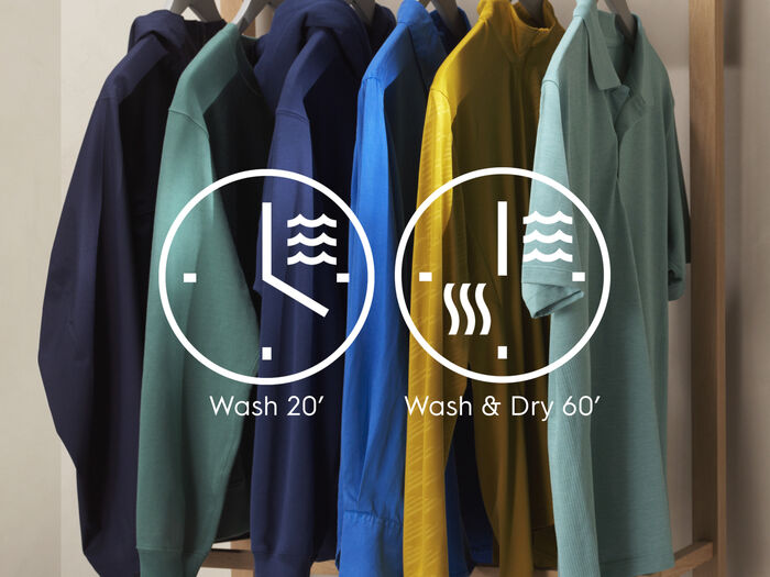 Electrolux þvottavél og þurrkari EWI774EY6Q - Hvít