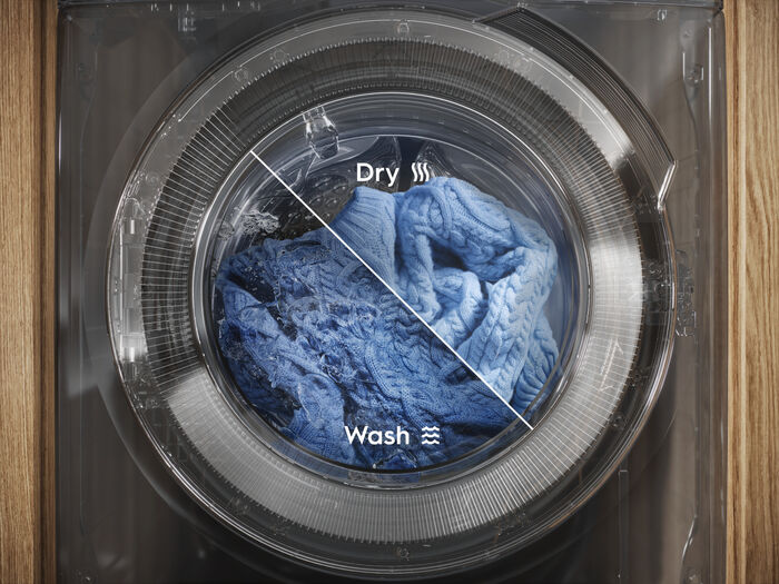 Electrolux þvottavél og þurrkari EWI774EY6Q - Hvít