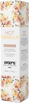 Exsens Hot Vanilla nuddolía með hita - 50ml 