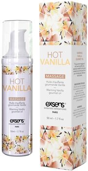 Exsens Hot Vanilla nuddolía með hita - 50ml 