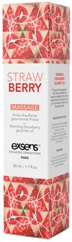 Exsens Strawberry nuddolía með hita - 50ml 