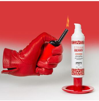 Exsens Strawberry nuddolía með hita - 50ml 