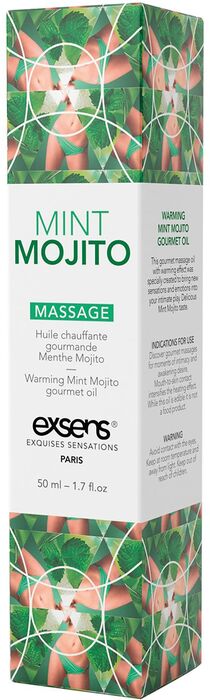 Exsens Mint Mojito nuddolía með hita - 50ml